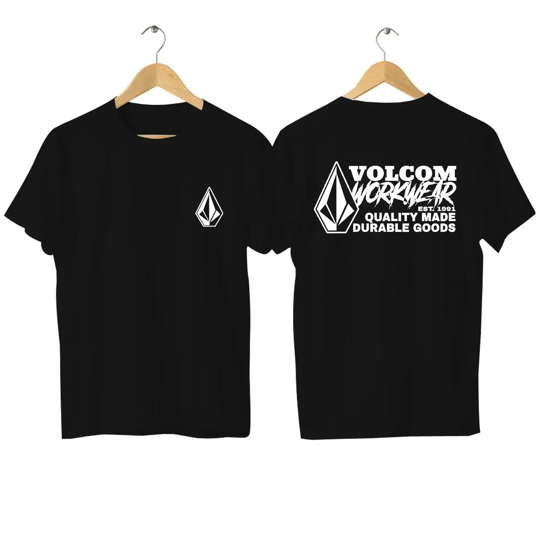Streetwear Brand Stoned & Co - 2026 Volcom Stone メンズ＆レディース ホットファッションブランド コットン半袖Tシャツ