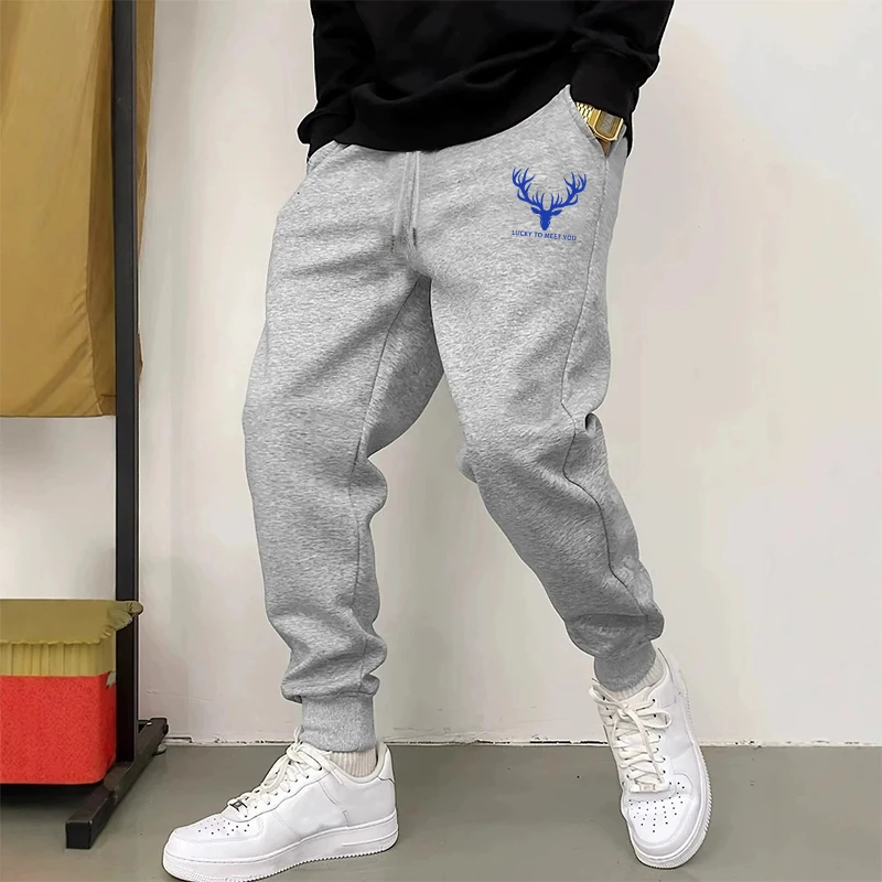 Streetwear Brand Tracksuit - 2026 オールシーズン真新しい男性ワークアウトスウェットパンツジョギングランニングスウェットパンツカジュアル快適なストリートウェアトラックスーツパンツ