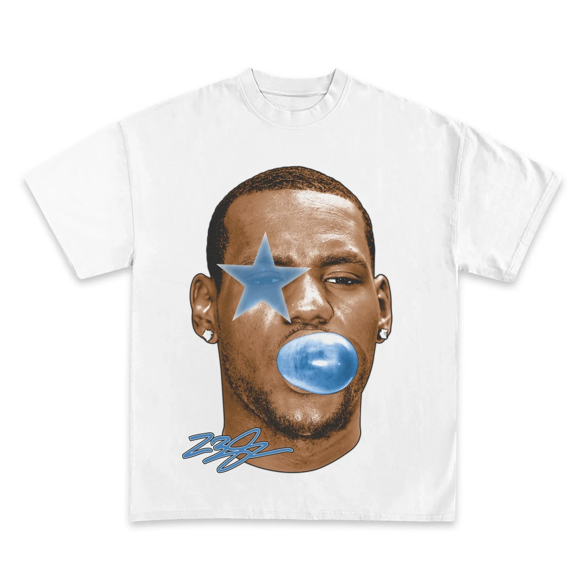 Streetwear Brand Marketing - レブロン・ジェームスバスケットボールスター Tシャツ男性女性半袖コットン Tシャツアメリカンヴィンテージブランド Tシャツ夏トップスストリート