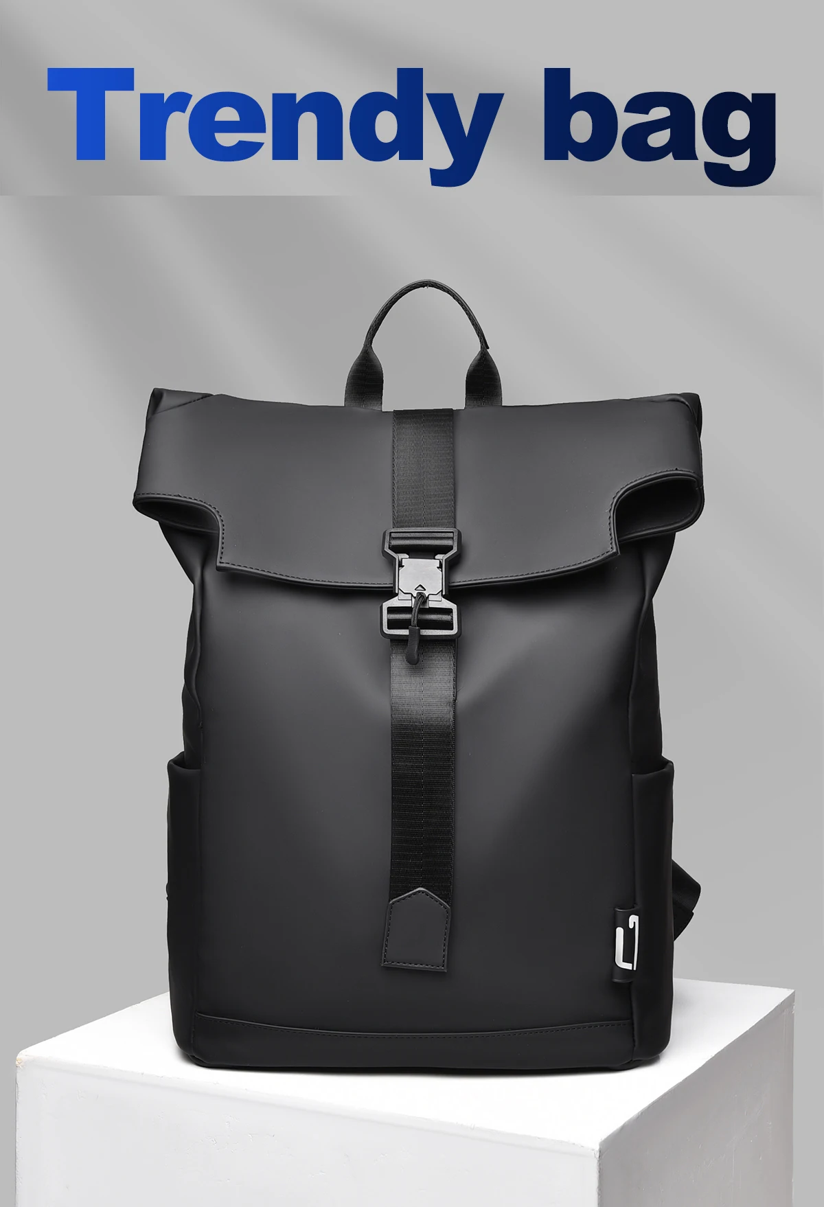 Streetwear Brand Backpack - 男性用防水バックパック,毎日使用するアーバンスタイルのバックパック,高級ブランド,英国スタイル,ラップトップ用,14〜16個