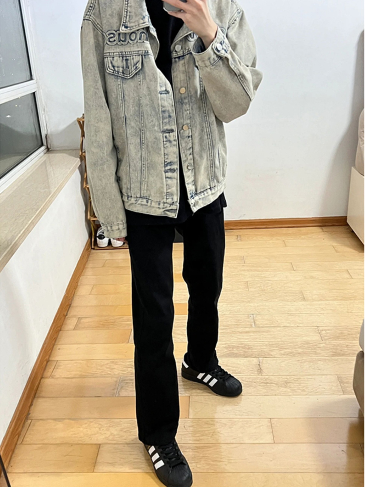 Streetwear Brand Jeans - Cleanfit アメリカン ハイストリート エラスティック ジーンズ メンズ