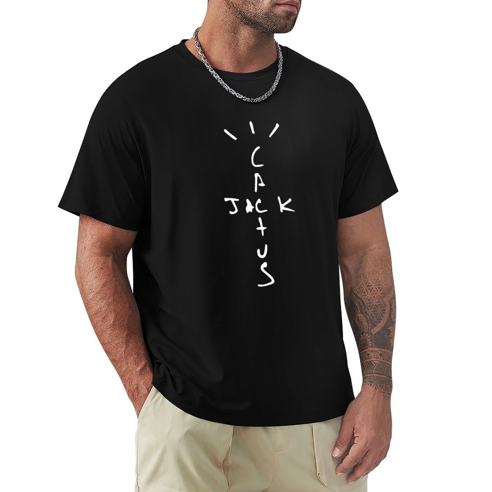 Cactus Jack Tee - ベストロゴ ジャックカクタス Tシャツ サマープリント 半袖Tシャツ