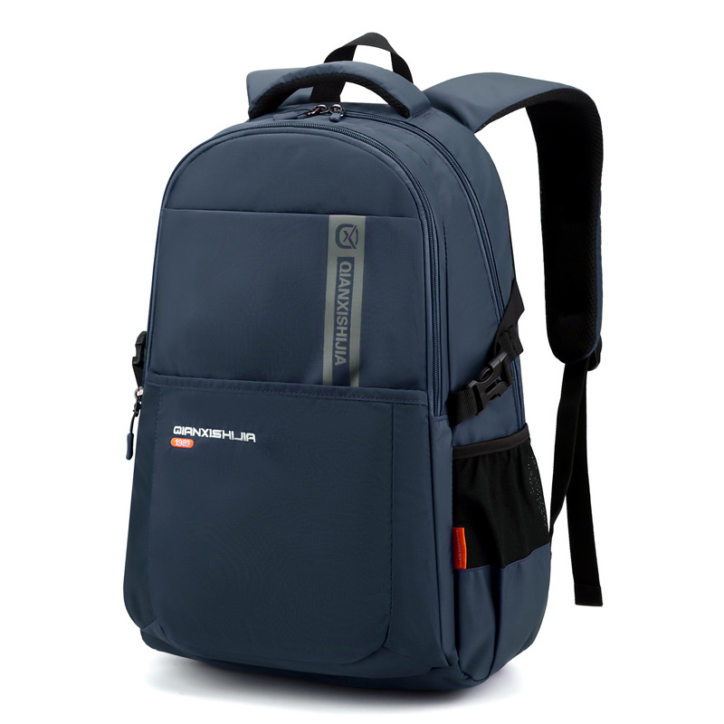Streetwear Brand Backpack - 男性と女性のためのナイロンバックパック,ラップトップバックパック,10代のランドセル,男性のカジュアルバッグ,屋外旅行,30lブランド,15.6インチ