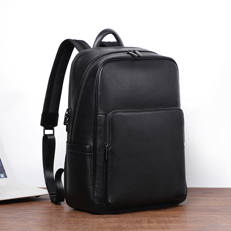 100% 牛本革メンズバックパックファッション本物の天然皮革 - Streetwear Brand Backpack のレビューと価格