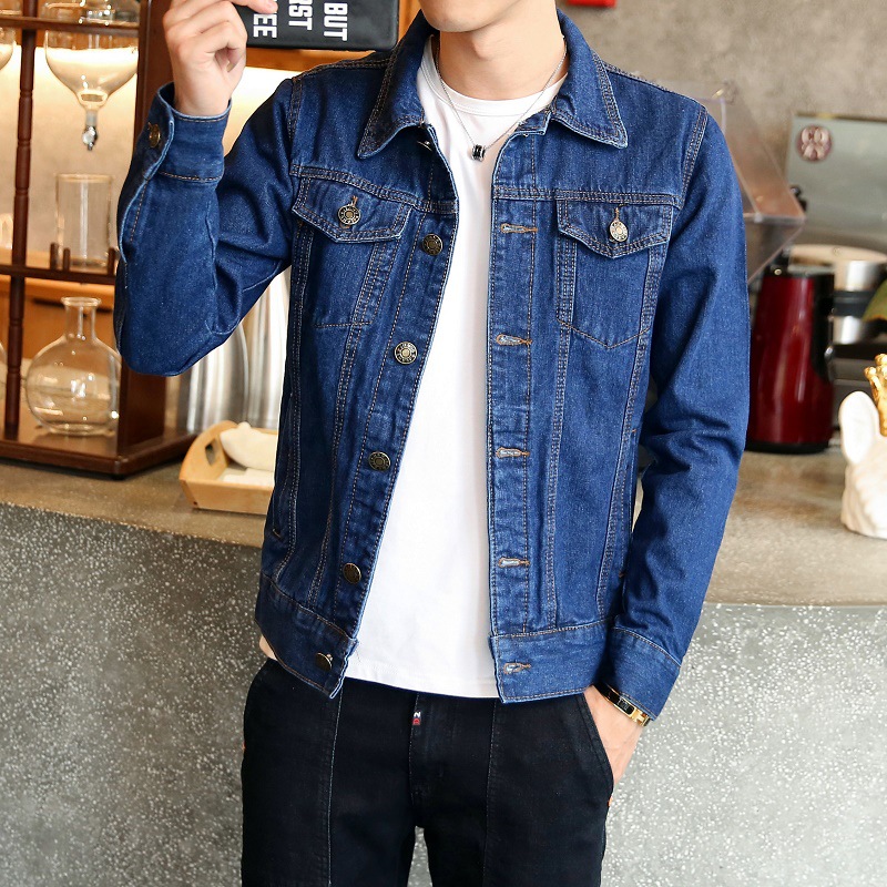 ファッションブランド 春秋 メンズ デニムジャケット レトロ - Streetwear Brand Jeans のレビューと価格