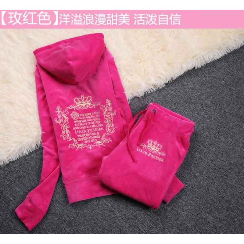 Jc-女性のベルベットのトラックスーツ,ブランドのベルベット - Streetwear Brands のレビューと価格
