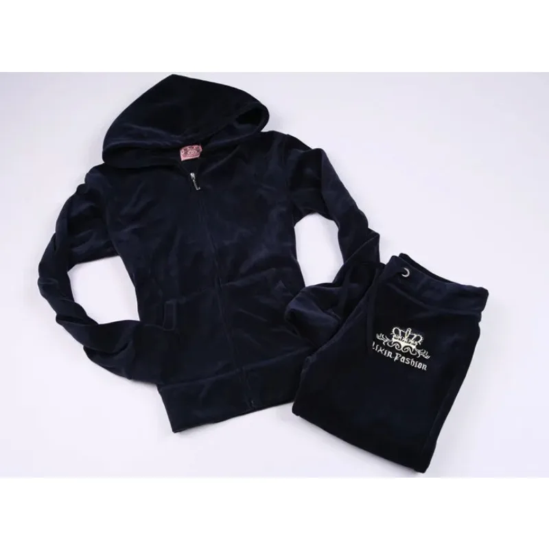 Jc-女性のベルベットのトラックスーツ,ブランドのベルベット - Streetwear Brands のレビューと価格