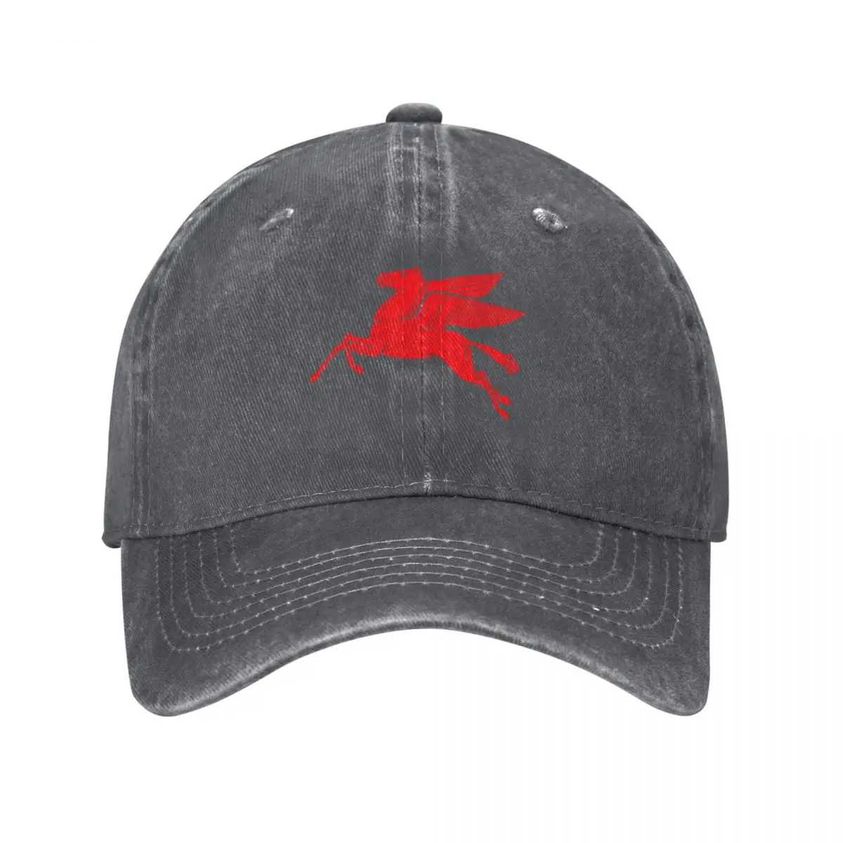 モービルオイルヴィンテージサインロゴ - レッドペガサス野球 - Streetwear Brand Red Logo のレビューと価格