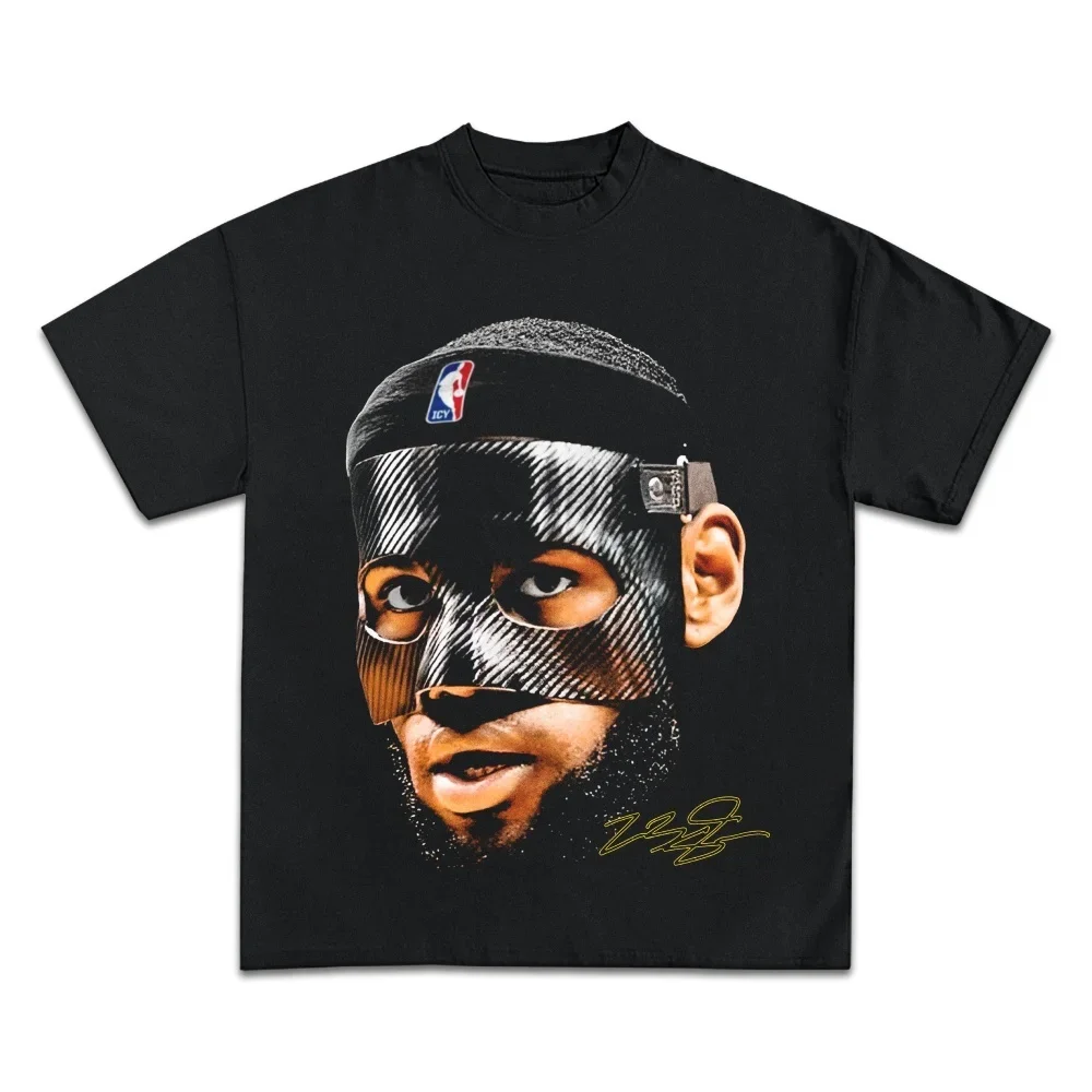 レブロン・ジェームスバスケットボールスター Tシャツ男性女性 - Streetwear Brand Marketing のレビューと価格