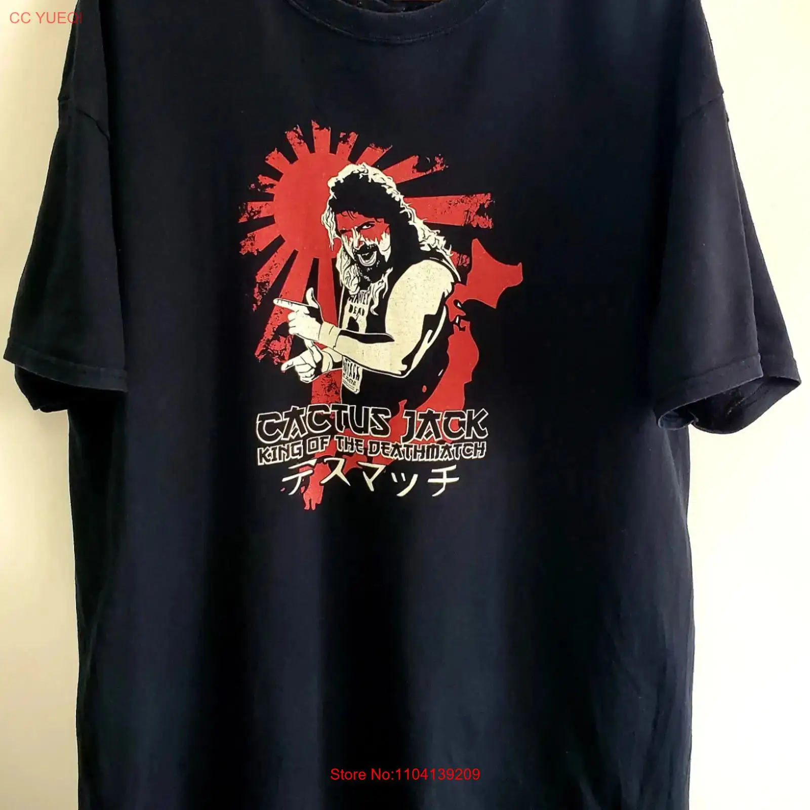 ヴィンテージ カクタス ジャック キング オブ ザ デスマッ - Cactus Jack Tee のレビューと価格