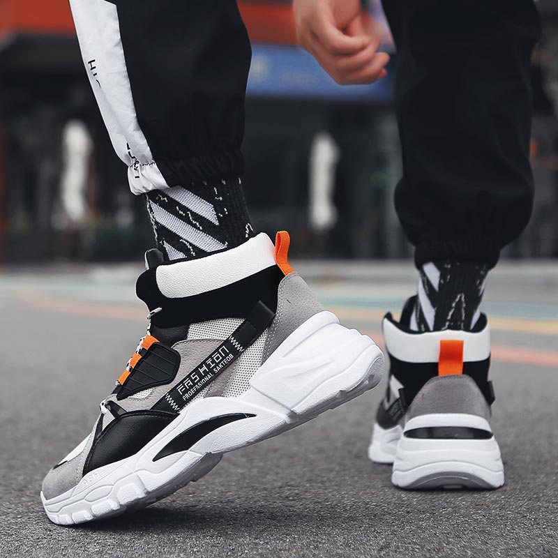 Hightop夏男性のスポーツの靴の男ランニングシューズ男性 - Streetwear Brand Uk のレビューと価格