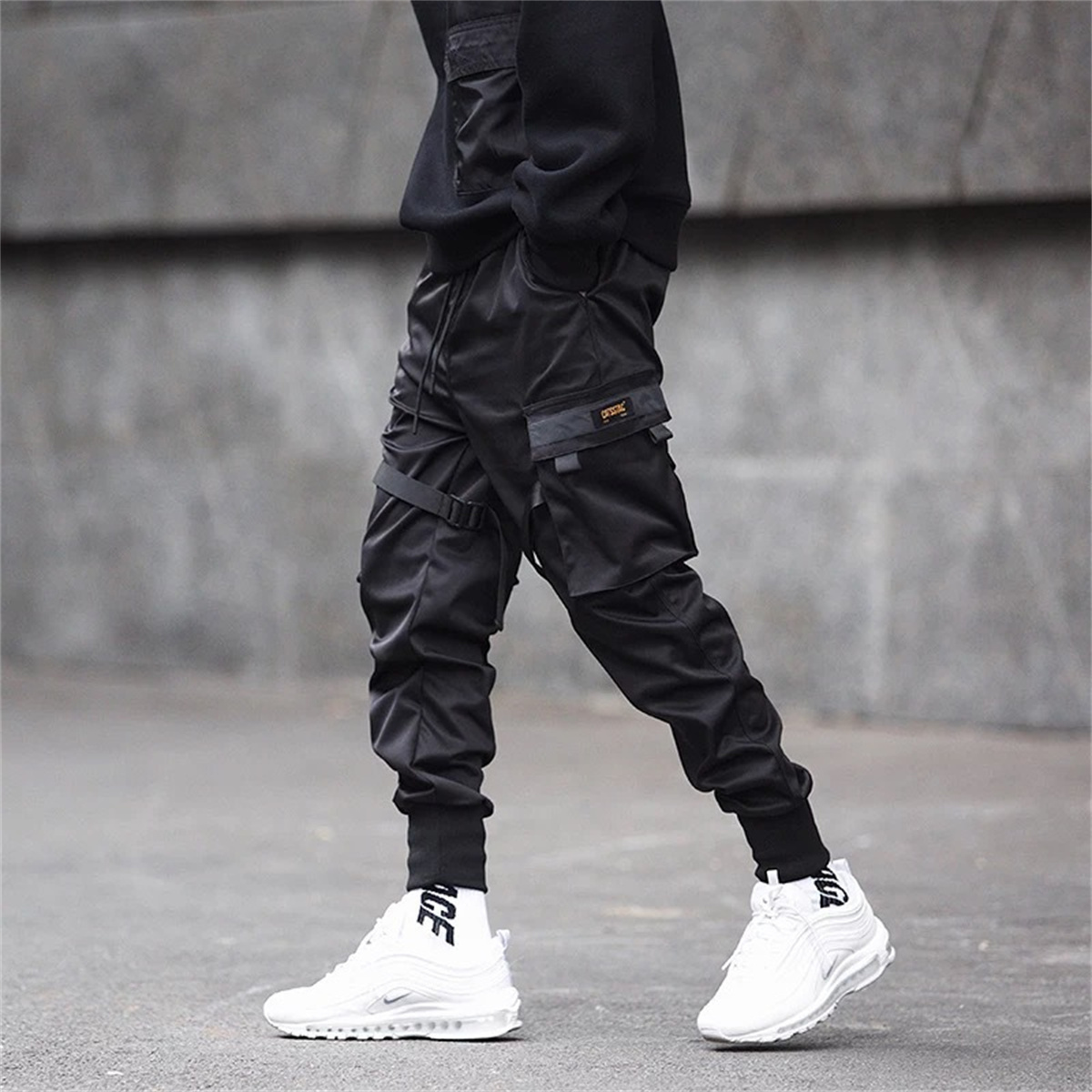 メンズヒップホップカーゴパンツ,ゆったりとしたトラックスーツ - Streetwear Brand Marketing のレビューと価格