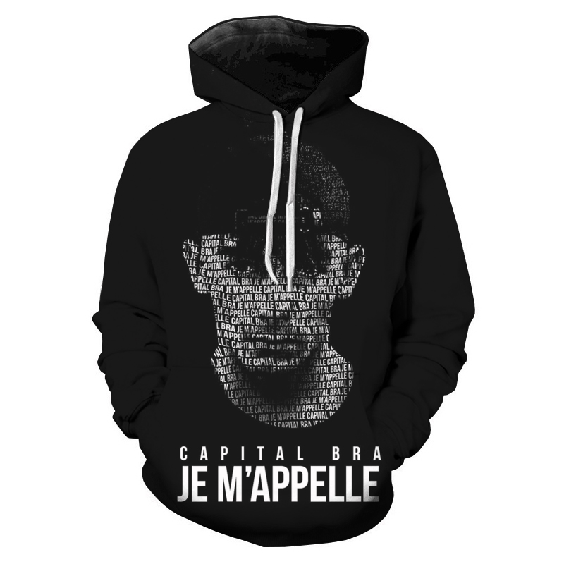 Rapper-男性と女性のためのフード付きスウェットシャツ, - Streetwear Brand Tracksuit のレビューと価格