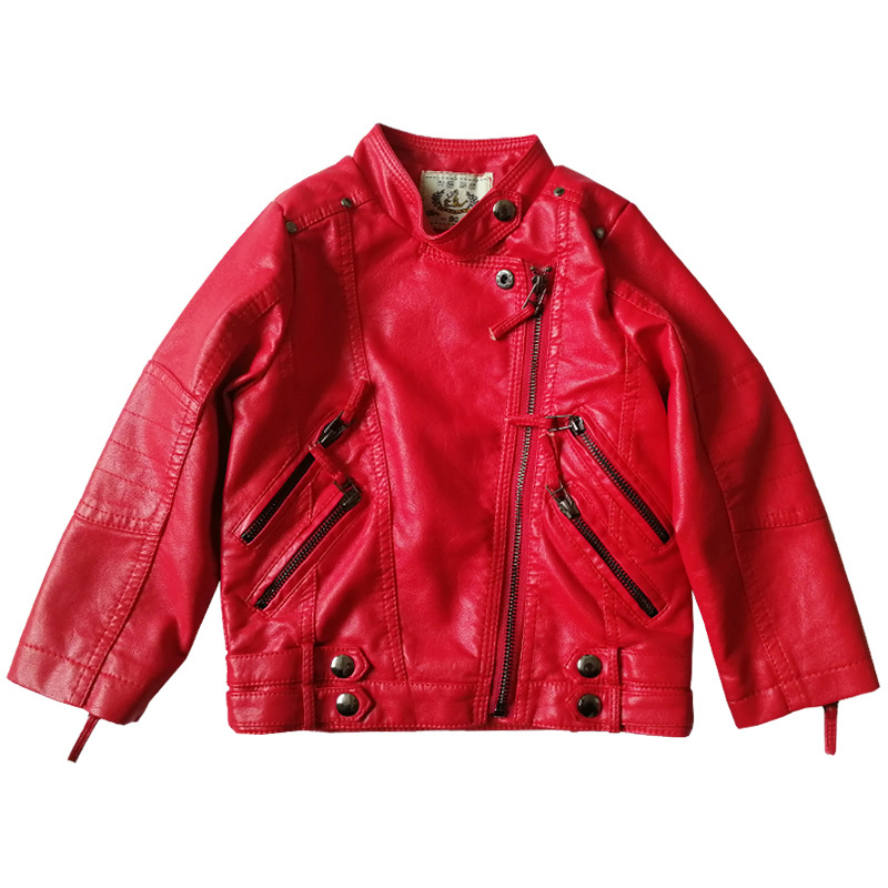 子供防水防風コートティーンキッズストリート写真撮影着用 2- - Streetwear Brand Red Logo のレビューと価格