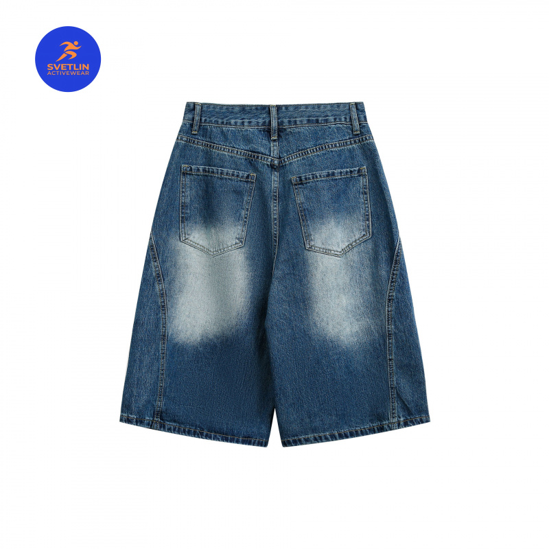 MAQVOB高級品質EU USサイズジーンズショーツストリー - Streetwear Brand Jeans のレビューと価格