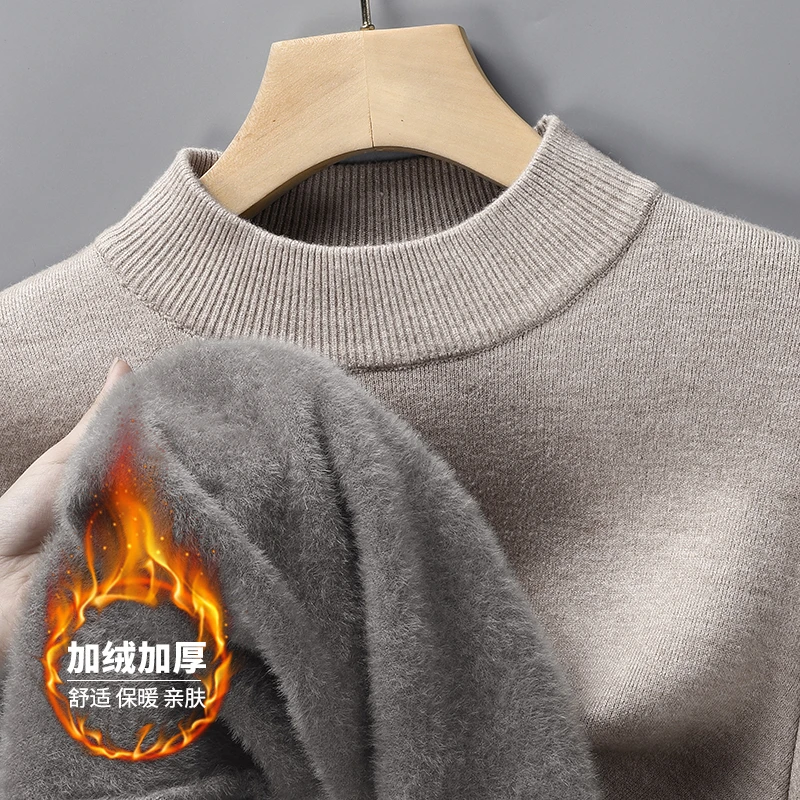 ハーフタートルネックニットセーター新秋/冬モックネックスウェ - Streetwear Brands のレビューと価格