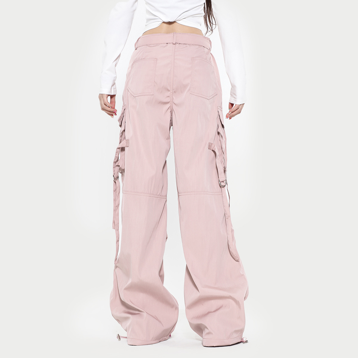 OR FL ニッチな洗練された雰囲気 多くのポケット付き 折 - Streetwear Brand Niche のレビューと価格