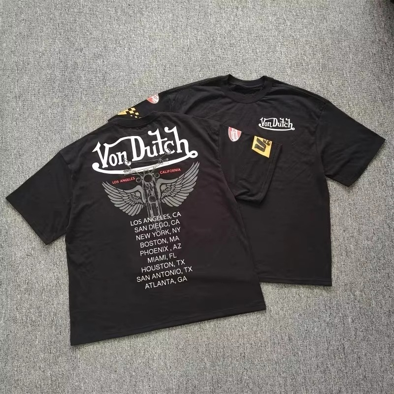 都市バイク文化トレンドブランド Tシャツ コットン グラフィ - Streetwear Brand Marketing のレビューと価格