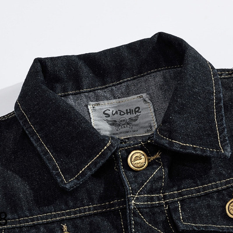 DIMUSI 春の新作秋ヴィンテージデザインメンズデニムベス - Streetwear Brand Marketing のレビューと価格