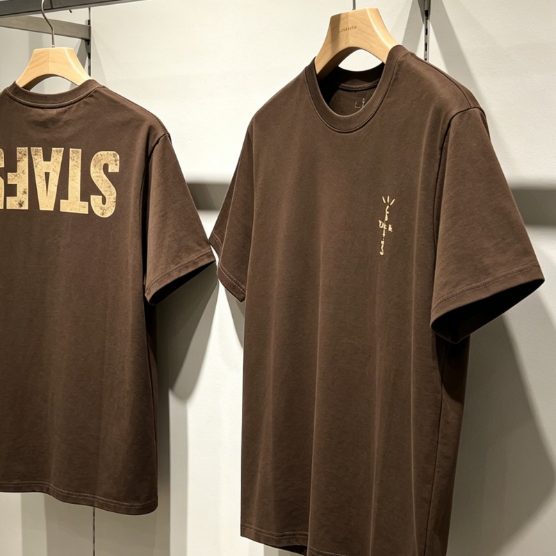 サマーブラウン カクタスジャック Tシャツ グラフィティ フ - Cactus Jack Tee のレビューと価格